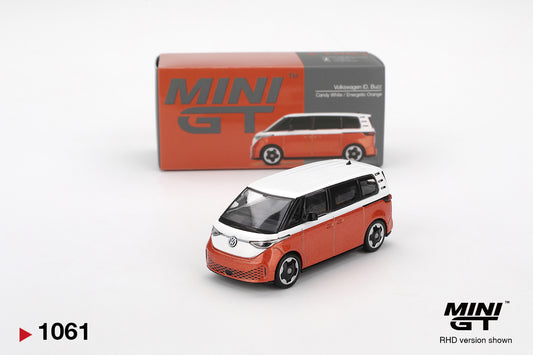 Volkswagen ID.Buzz Candy White/Energetic Orange