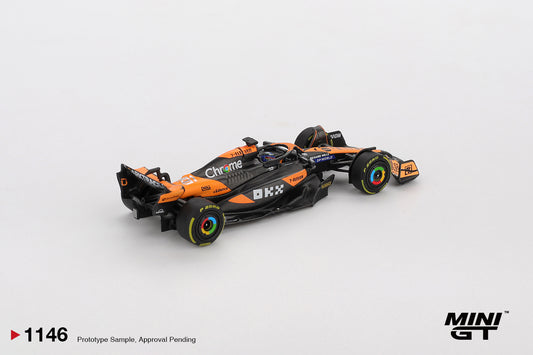 McLaren MCL38 No.81 Oscar Piastri 2024 Hungarian GP Winner