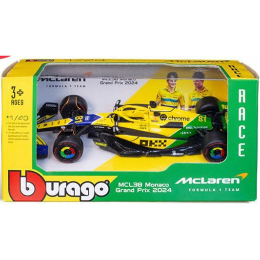 McLaren MCL38 No.81 Senna Livery Monaco