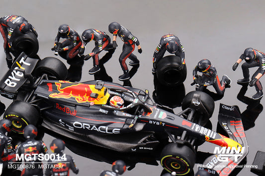 Oracle Red Bull RB19 No.1 Verstappen F1 2023 Japanese GP Pit Crew Set
