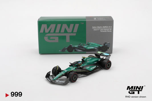 Aston Martin AMR24 No.14 Fernando Alonso 2024 Bahrain GP