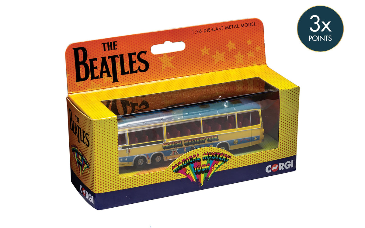 The Beatles Magical Mystery Tour Bus