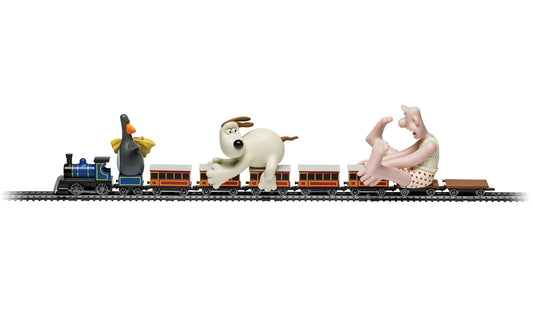 Wallace and Gromit Feathers McGraw and Loco The Wrong Trousers