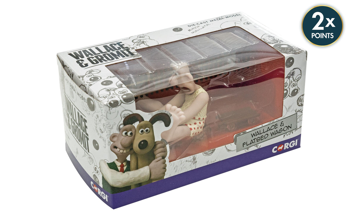 Wallace and Gromit Flatbed Wagon The Wrong Trousers