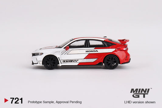 Honda Civic Type R No.2 2023 Pace Car White