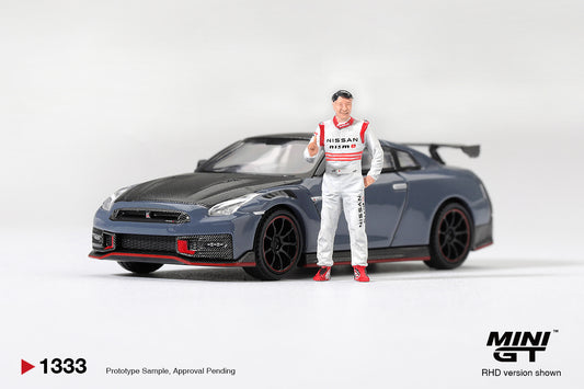 Nissan GT-R NISMO 2024 Tsukuba Production Car Lap Record with Matsuda Figure, Tsugio Matsuda Collection