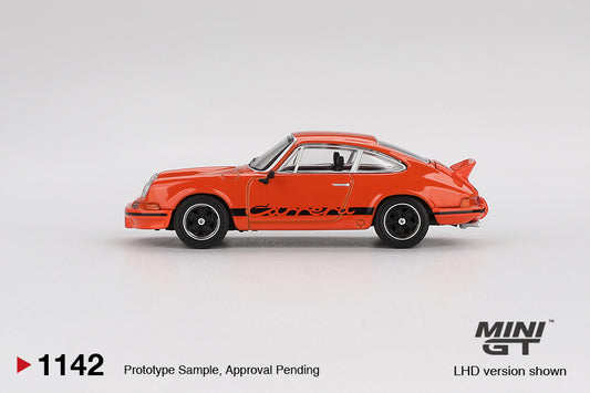 Porsche 911 Carrera RS 2.7 Tangerine with Black Livery