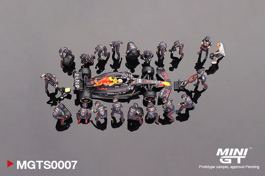 Oracle Red Bull RB18 No.1 M.Verstappen Abu Dhabi GP F1 Pit Crew Set