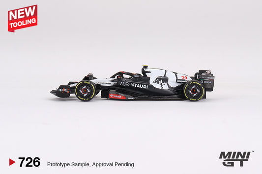 AlphaTauri AT04 No.22 Yuki Tsunoda 2023 Australian GP