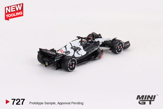 AlphaTauri AT04 No.21 N. De Vries 2023 Australian GP