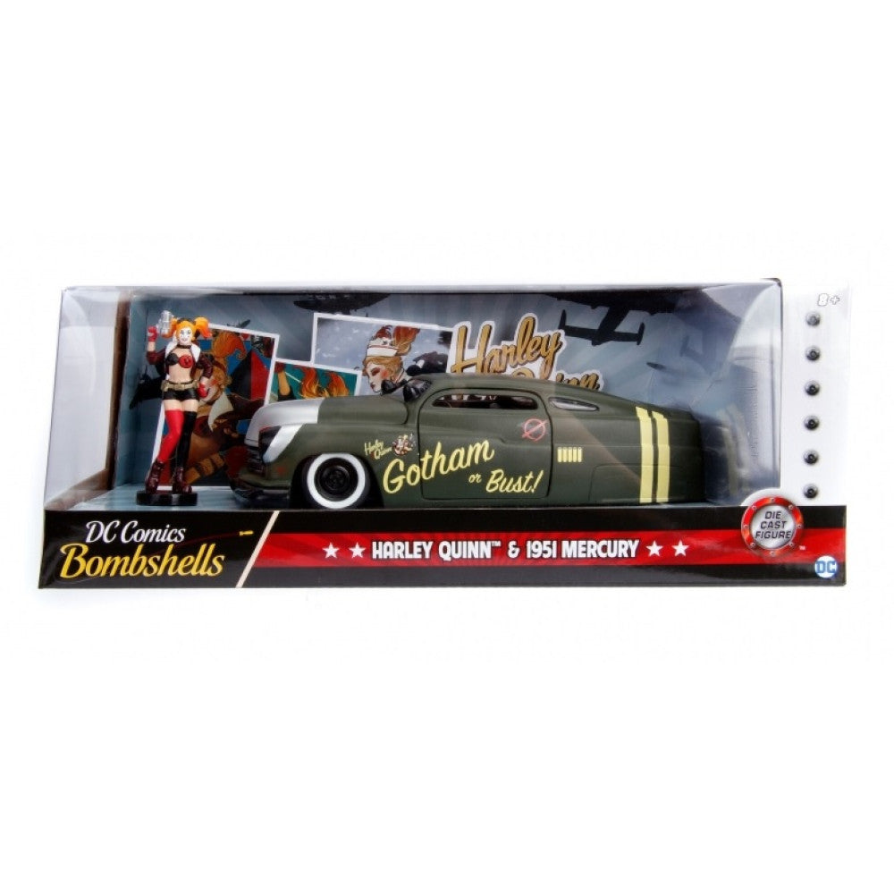 1951 Mercury with Harley Quinn Figure