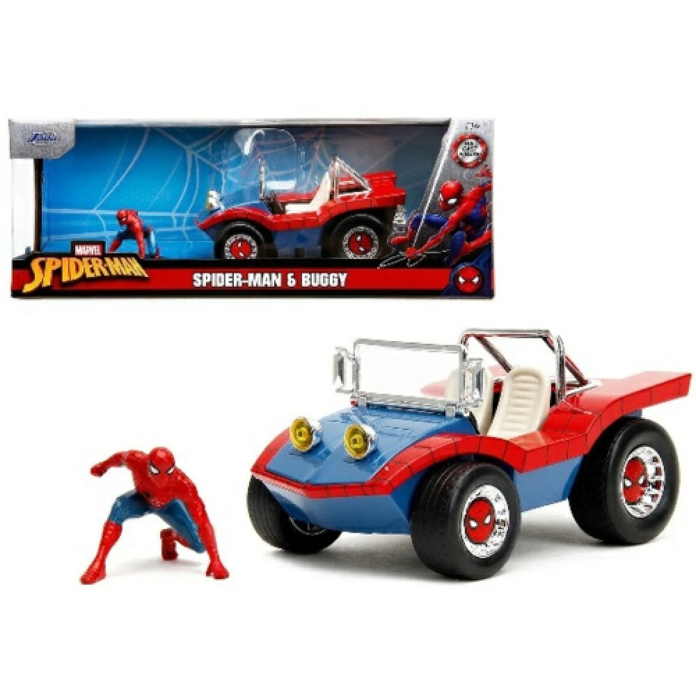 Marvel 60th Anniversary 1970s Edition Buggy with Spider-Man Figure