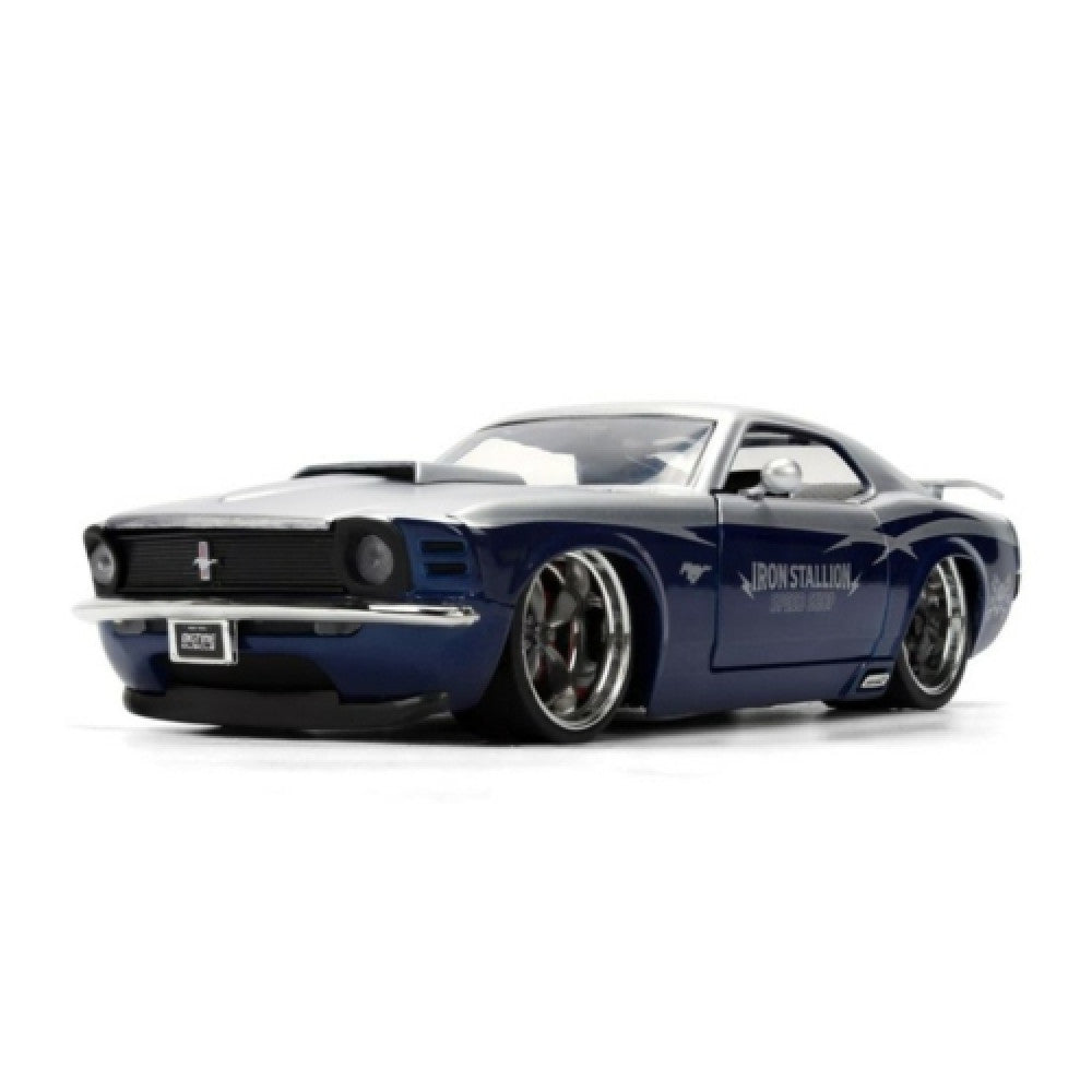 Ford Mustang Boss 429 Dark Blue Iron Stallion