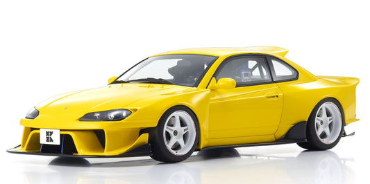 Nissan Silvia S15 Khyzyl Saleem Yellow