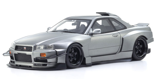 Nissan Skyline GT-R R34 Khyzyl Saleem Gray