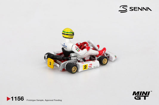 Senna Kart No.2 Ayrton Senna da Silva 1993 Masters of Paris-Bercy