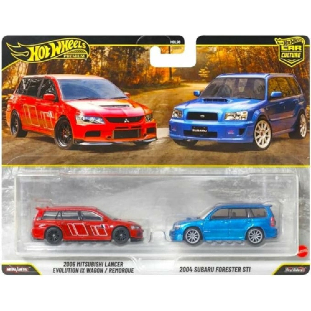 Mitsubishi Evo Wagon and Subaru Forester 2-Pack