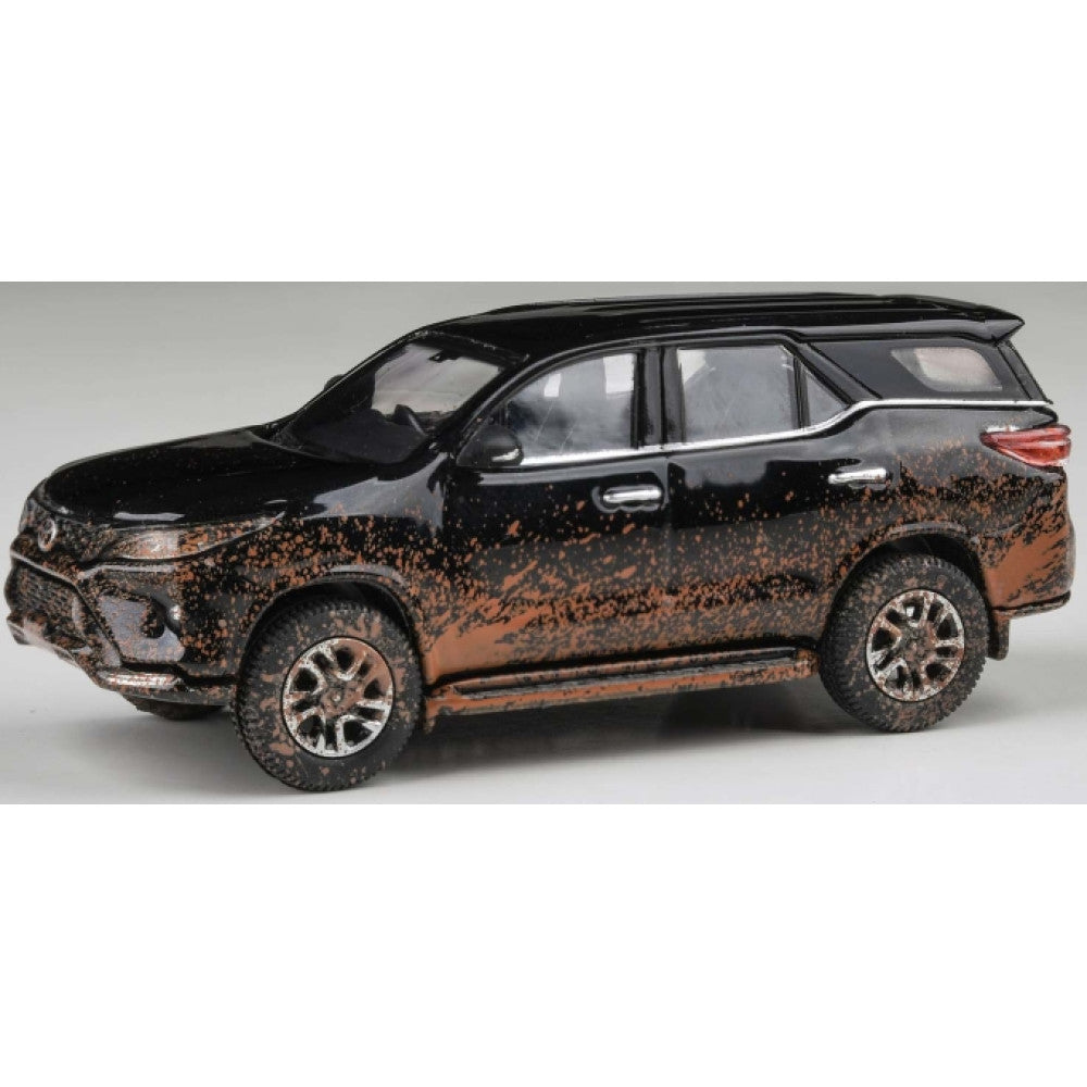 Toyota Fortuner Attitude Black with Mud Effect