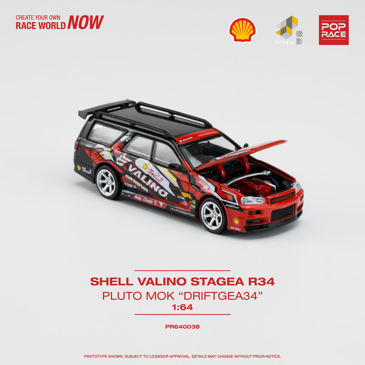 Shell Valino Stagea R34 Pluto Mok Driftagea 34