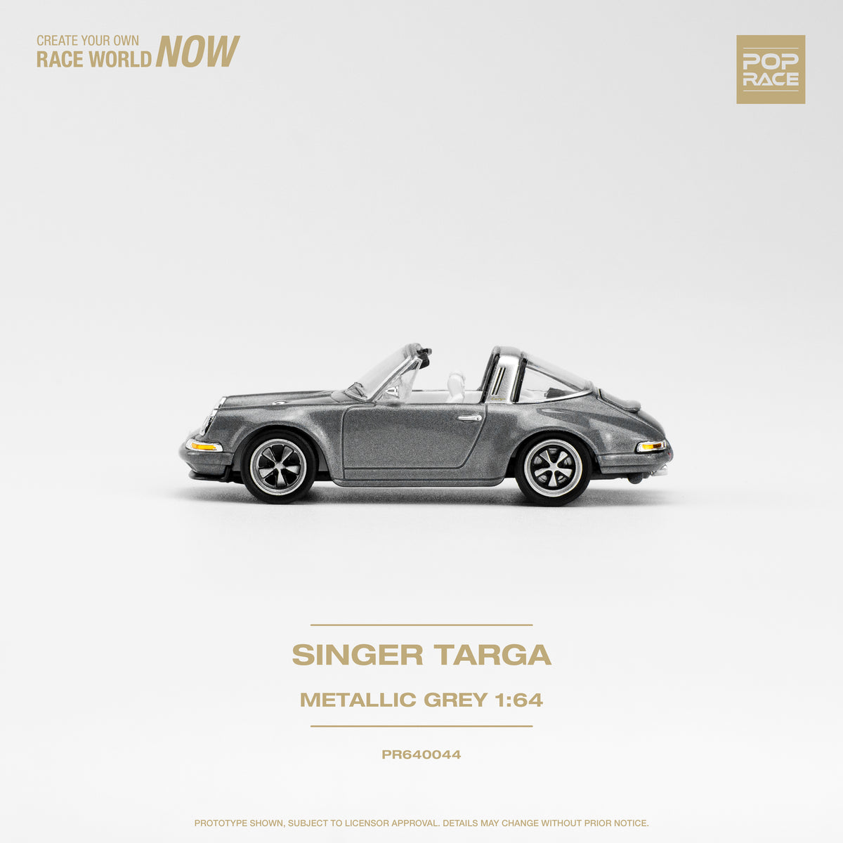 Singer Targa Metallic Grey