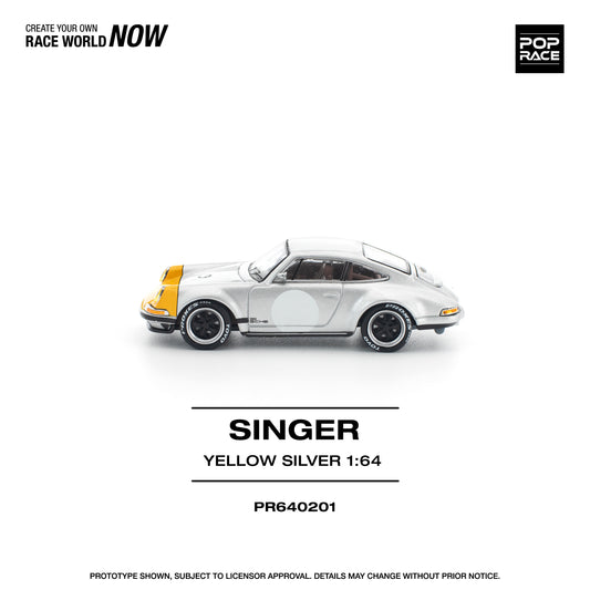 Singer 911 SCCS Homage Yellow/Silver