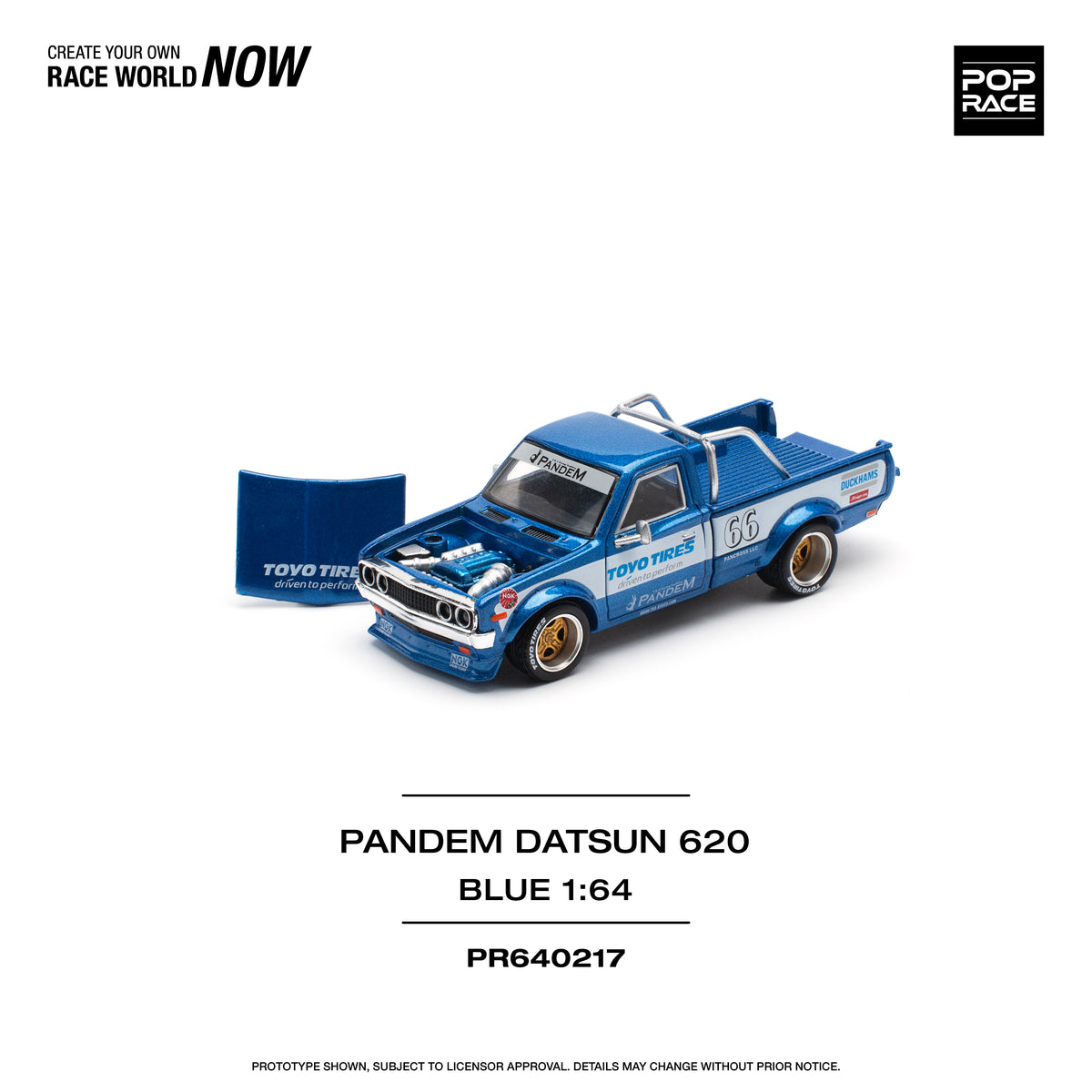 Pandem Datsun 620 Blue