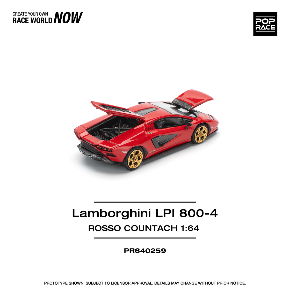 Lamborghini Countach LPI-800 Rosso