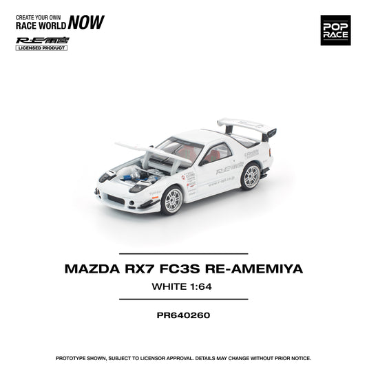 Mazda RX-7 FC3S RE-Amemiya White
