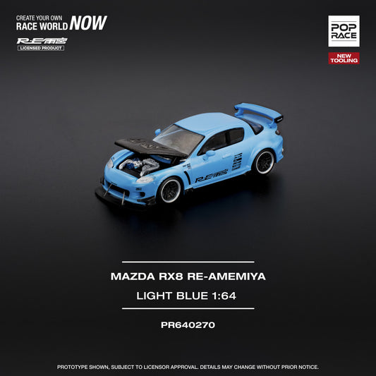 Mazda RX-8 RE-Amemiya Light Blue