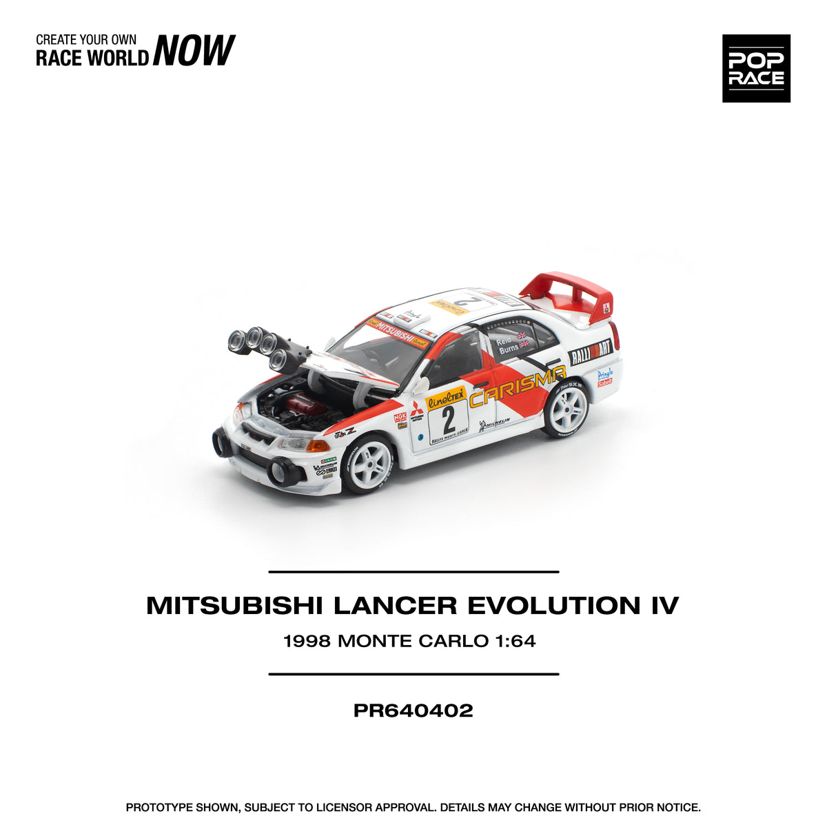 Mitsubishi Lancer Evolution IV Monte Carlo Rally
