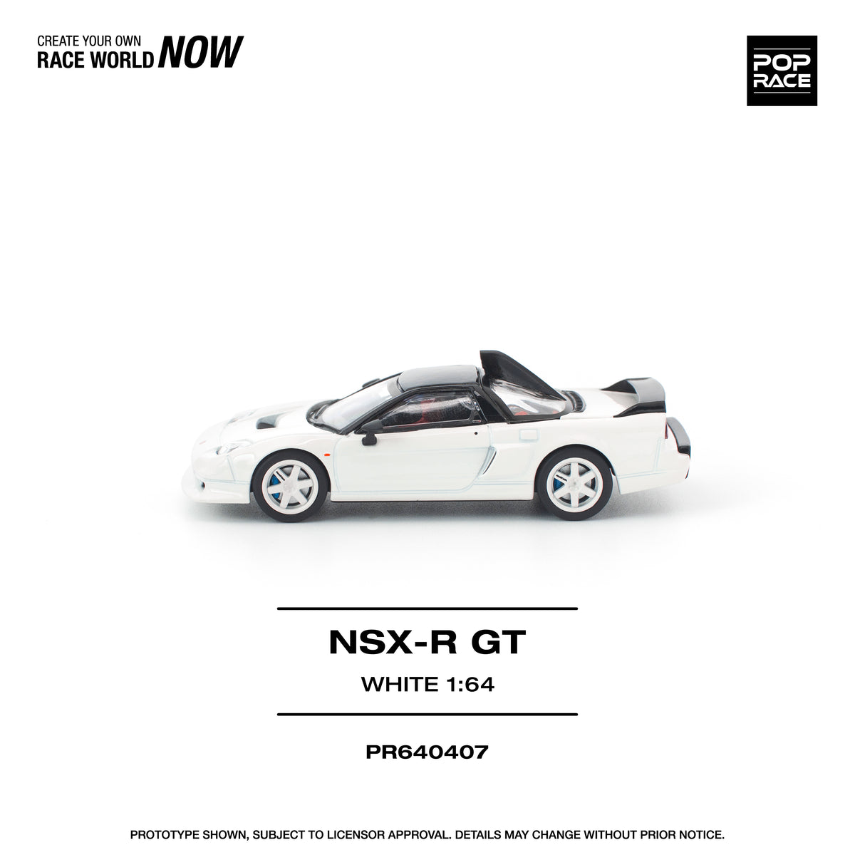 Honda NSX-R GT White