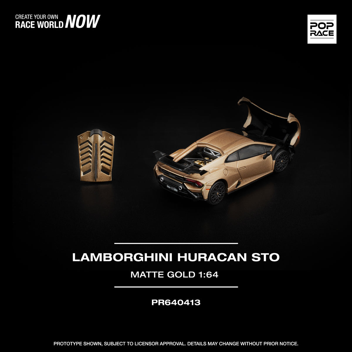 Lamborghini Huracán STO Matte Gold