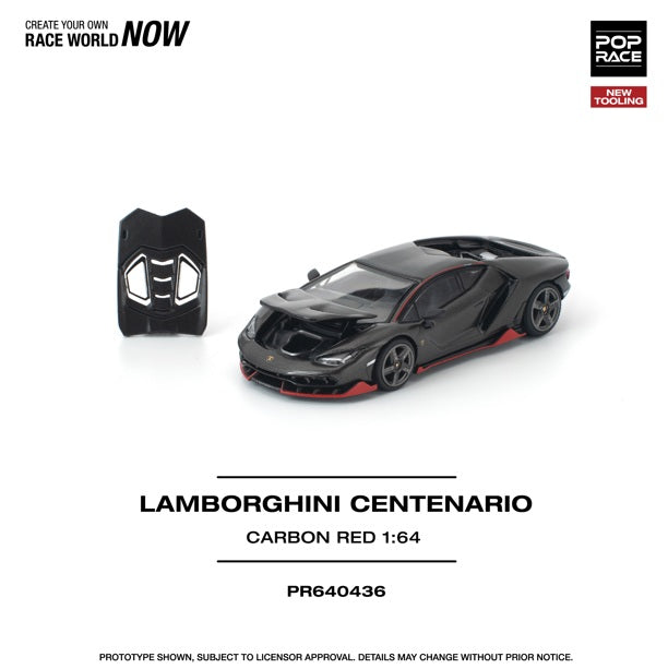 Lamborghini Centenario Carbon Red