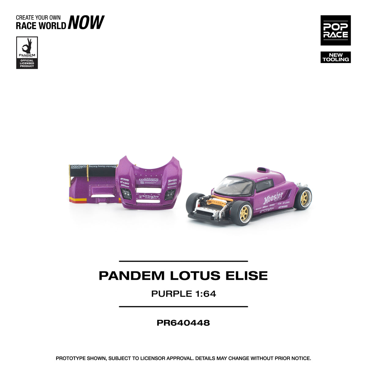 Pandem Lotus Elise Purple