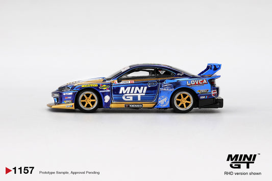 Nissan LB-Super Silhouette S15 Silvia No.555 Team Mini GT Liberty Walk Formula Drift