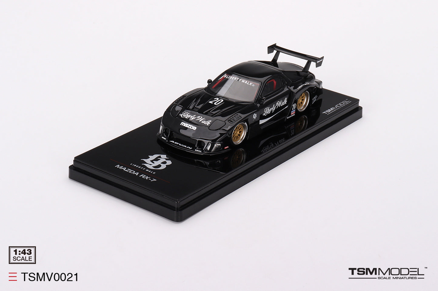 Mazda Rx-7 Lb-super Silhouette Liberty Walk Black