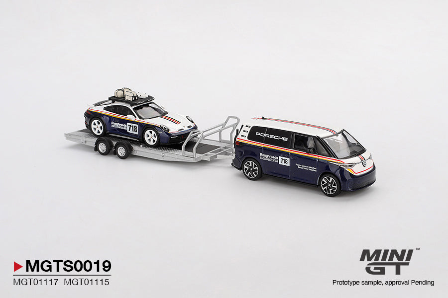 Porsche 911 Dakar and VW ID.Buzz Porsche Centrum Gelderland Roughroads Set