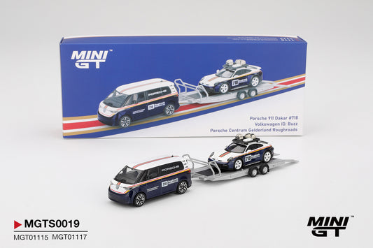 Porsche 911 Dakar and VW ID.Buzz Porsche Centrum Gelderland Roughroads Set