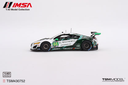 Acura NSX GT3 Evo22 No.66 Gradient Racing IMSA