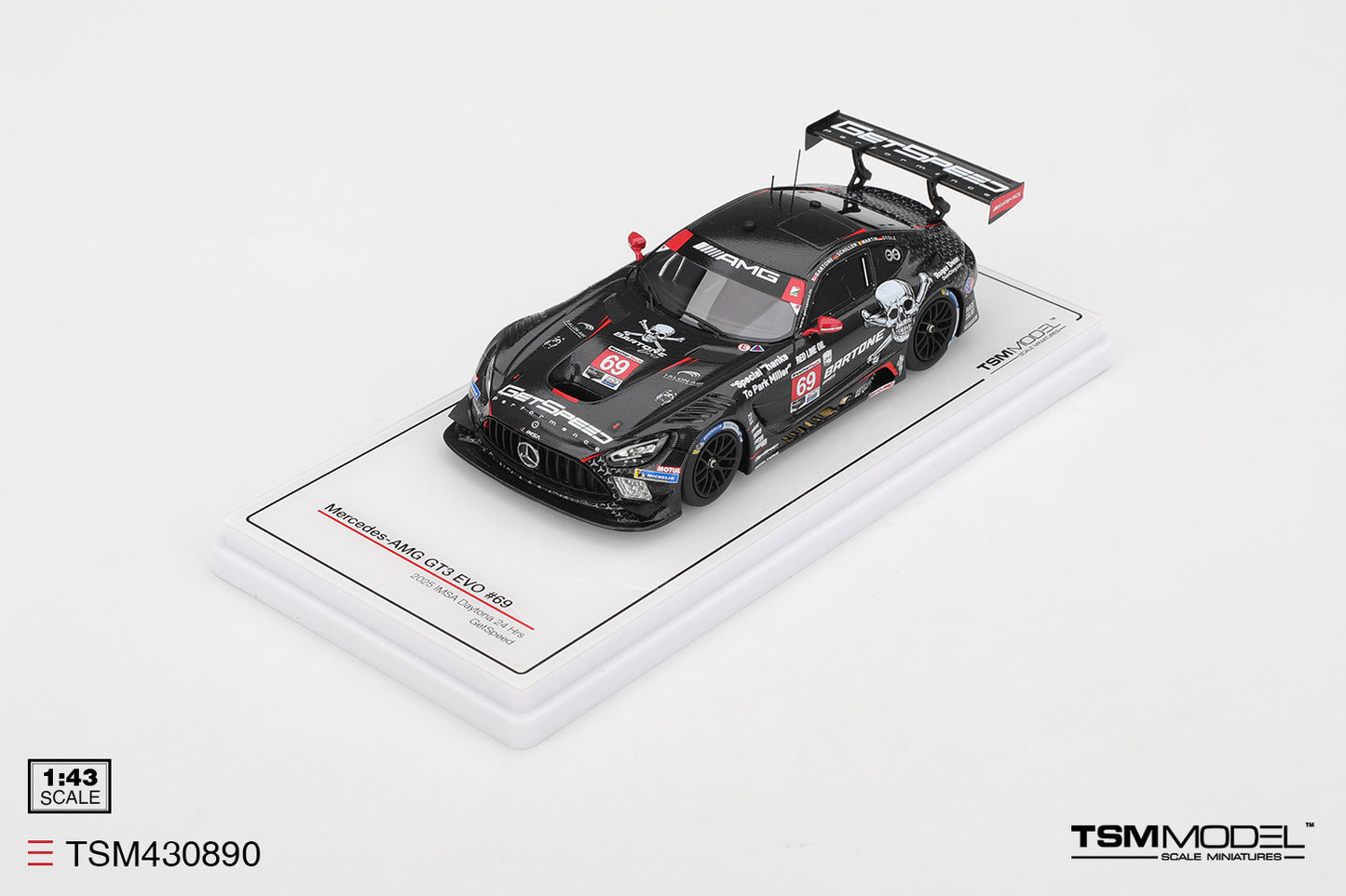 Mercedes-amg GT3 Evo No.69 Getspeed 2025 IMSA Daytona 24 Hrs