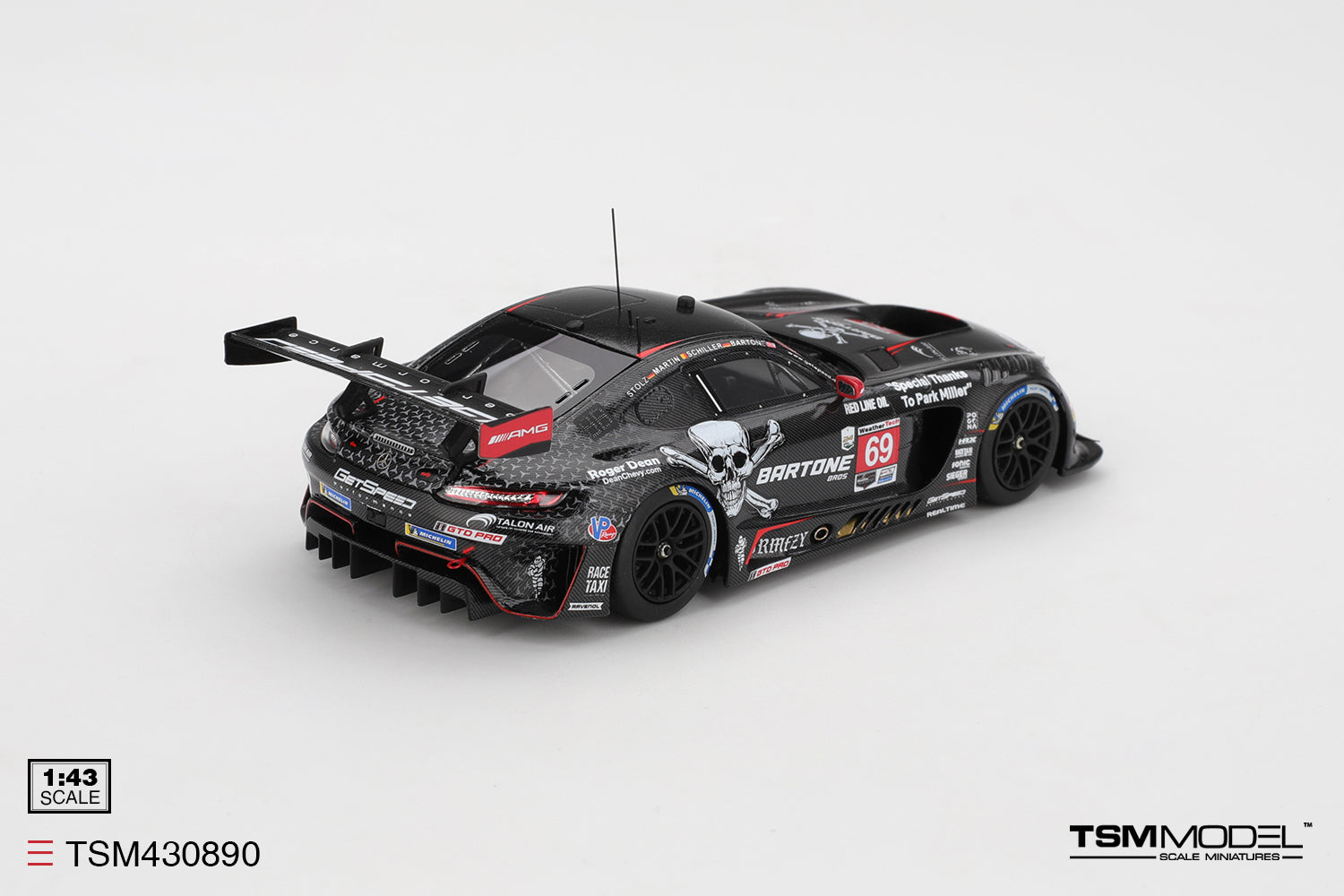 Mercedes-amg GT3 Evo No.69 Getspeed 2025 IMSA Daytona 24 Hrs