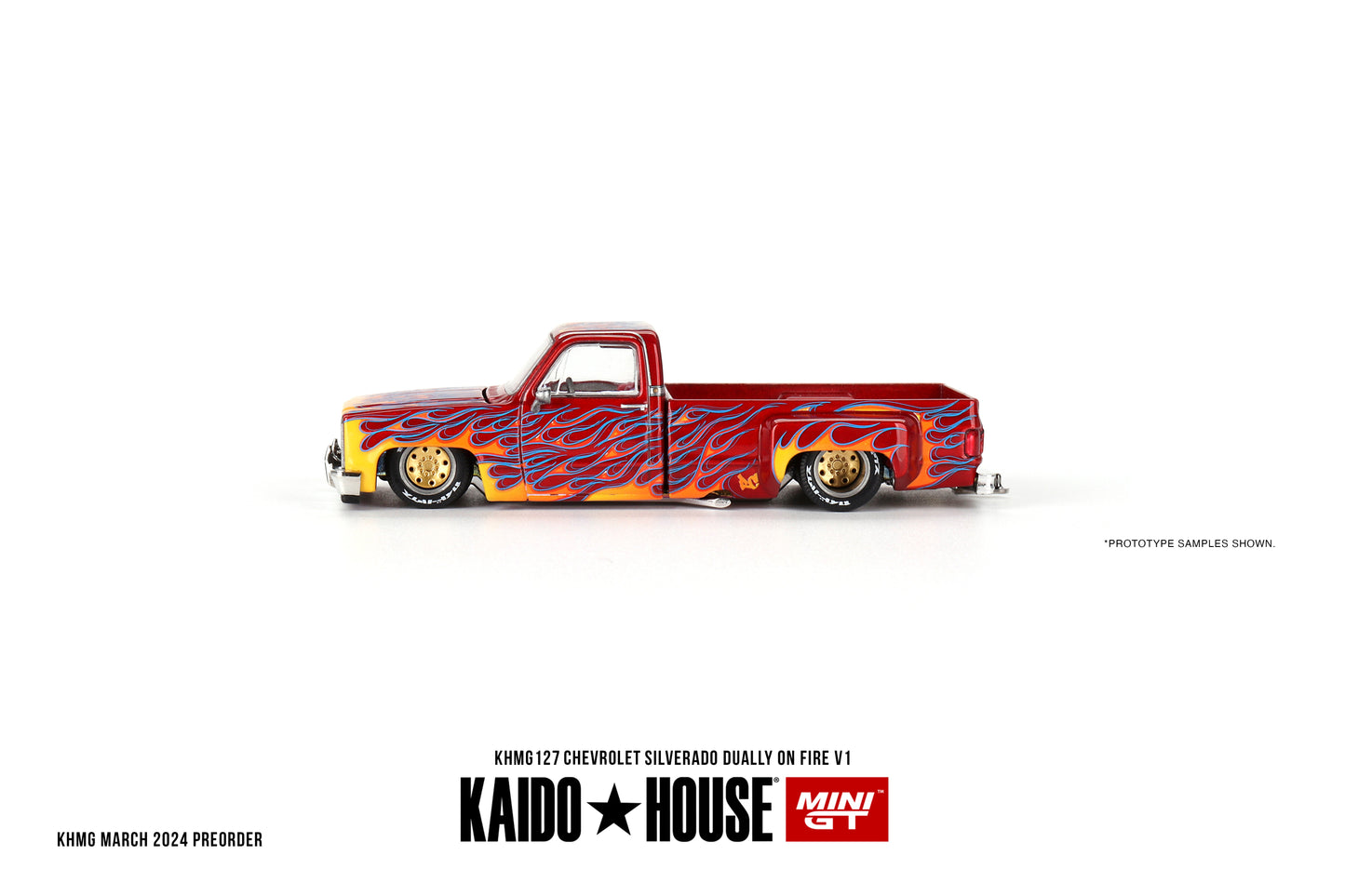 Chevrolet Silverado Dually On Fire V1