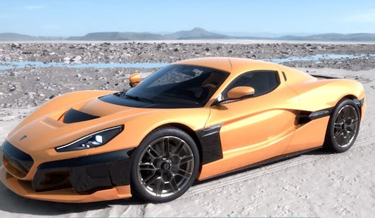 Rimac Nevera 2021 Magma Orange
