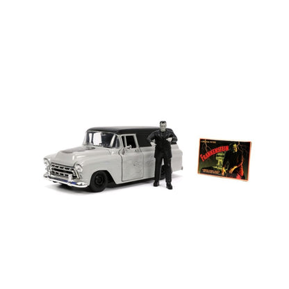 1957 Chevrolet Suburban with Frankenstein Figure