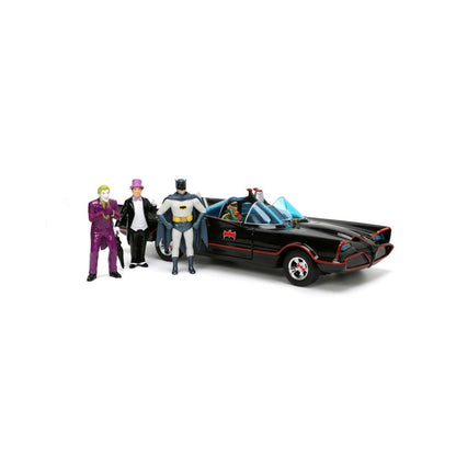 1966 Batman Batmobile with Figures