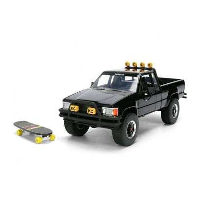 Back to the Future Toyota SR5 Pick Up with Marty's Skateboard