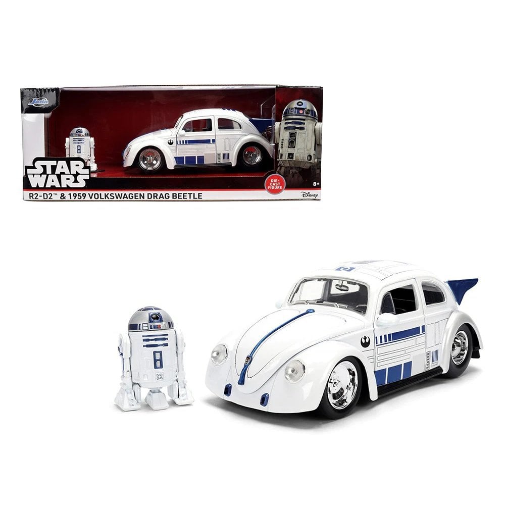 Star Wars 1959 Drag VW Beetle with R2-D2