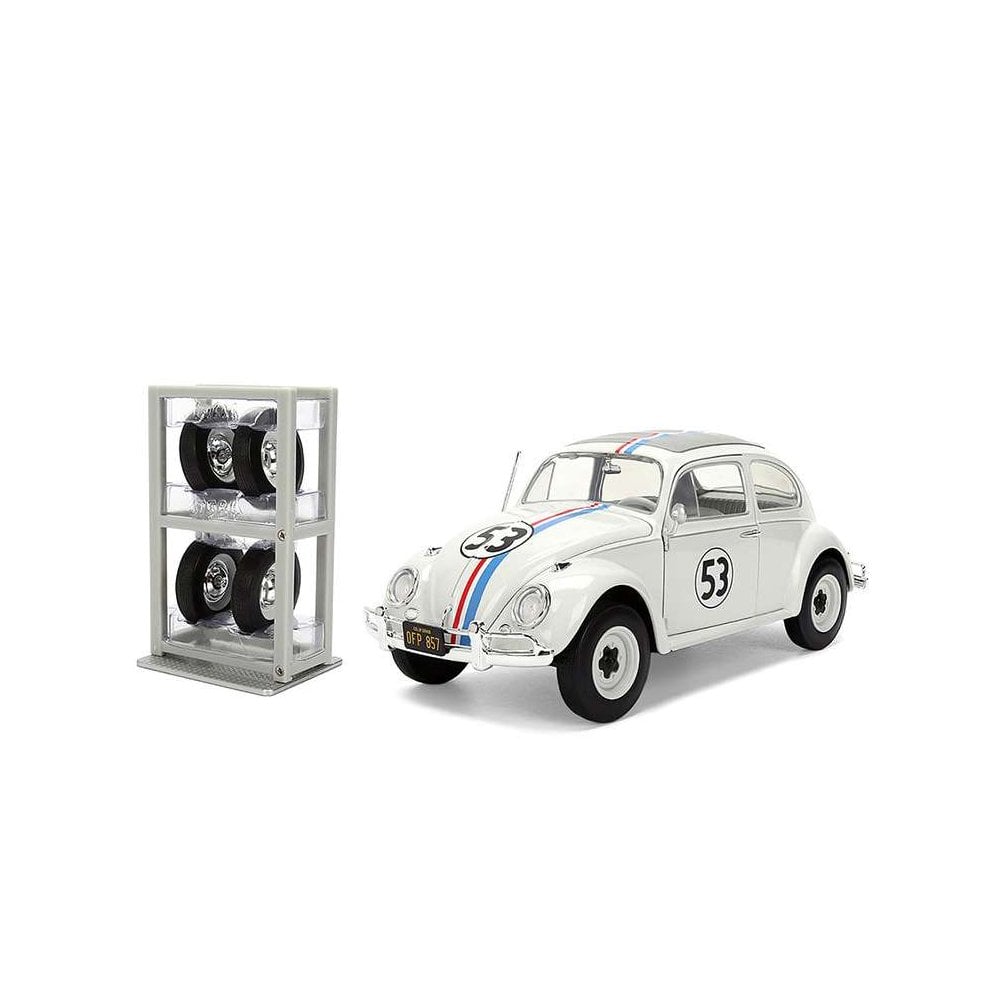 Volkswagen Beetle Herbie the Love Bug with Rack
