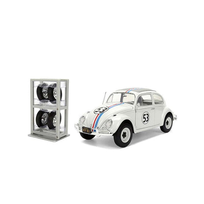 Volkswagen Beetle Herbie the Love Bug with Rack