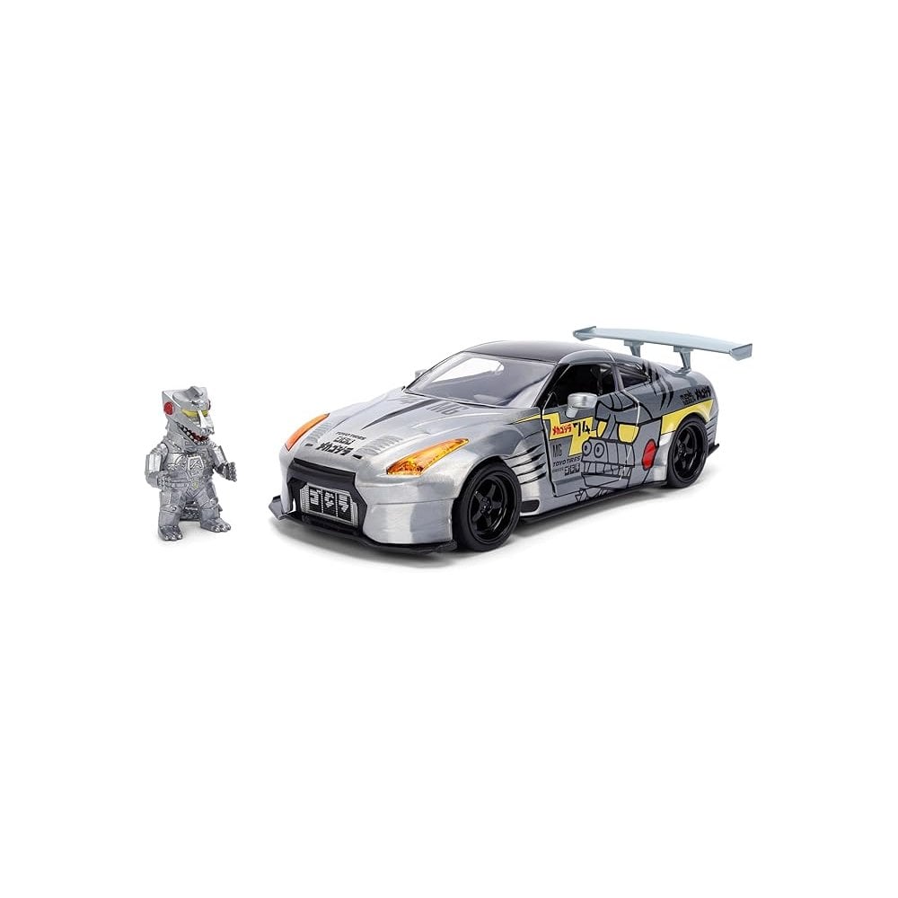 Godzilla Mechagodzilla 2009 Nissan GT-R with Figure
